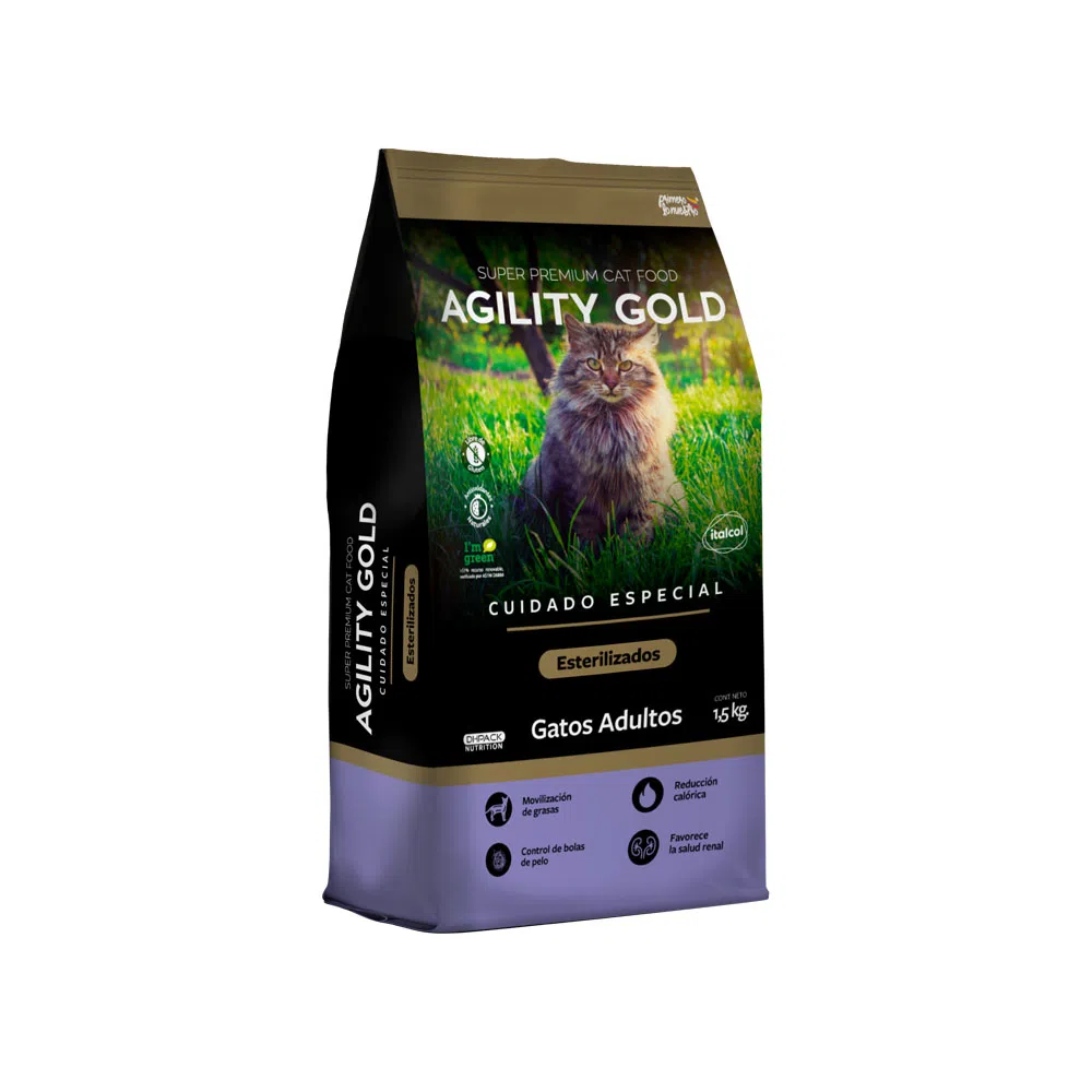 Alimento Para Gato - Agility Gold Esterilizados Alimento Para Gato - Agility Gold Esterilizados
