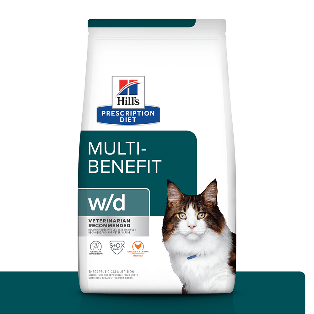 Alimento para gato -Hills Felino W/D 4 Lb