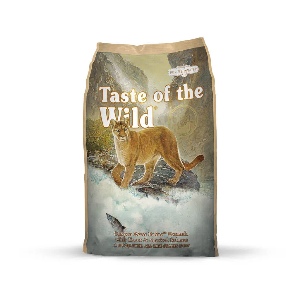 Alimento para gato -Taste of the Wild Trucha y Salmon Ahumado
