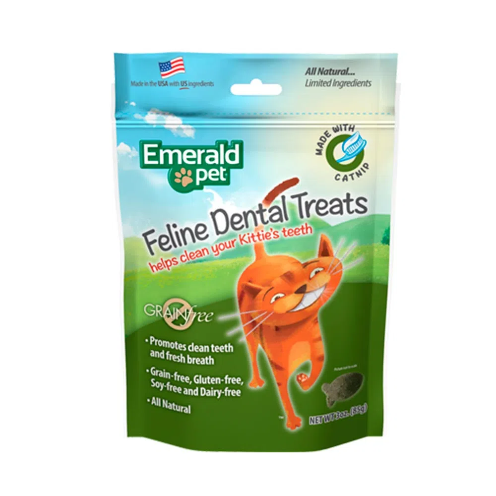 Emerald Pet Cat Snack Dental Catnip 85 Gr Para Gato Emerald Pet Cat Snack Dental Catnip 85 Gr Para Gato