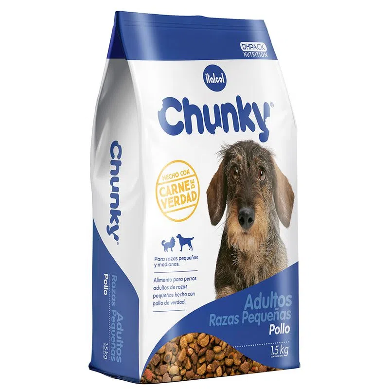 Alimento para perro -Chunky Adulto Razas Pequeñas Alimento para perro -Chunky Adulto Razas Pequeñas