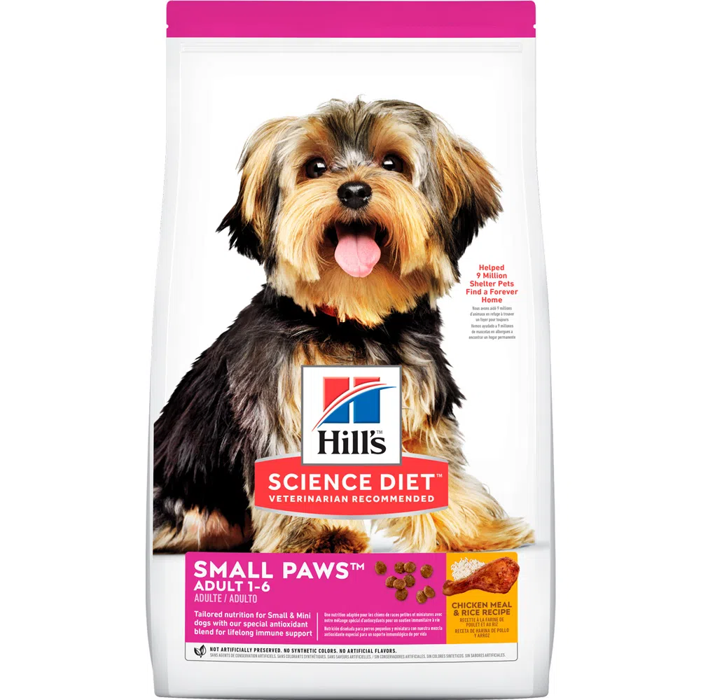 Alimento para perro -Hills Canino Adulto Toy Breed 4.5 Lb