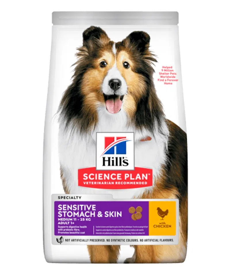 Alimento para perro -Hills Canino Sensitive Stomach And Skin