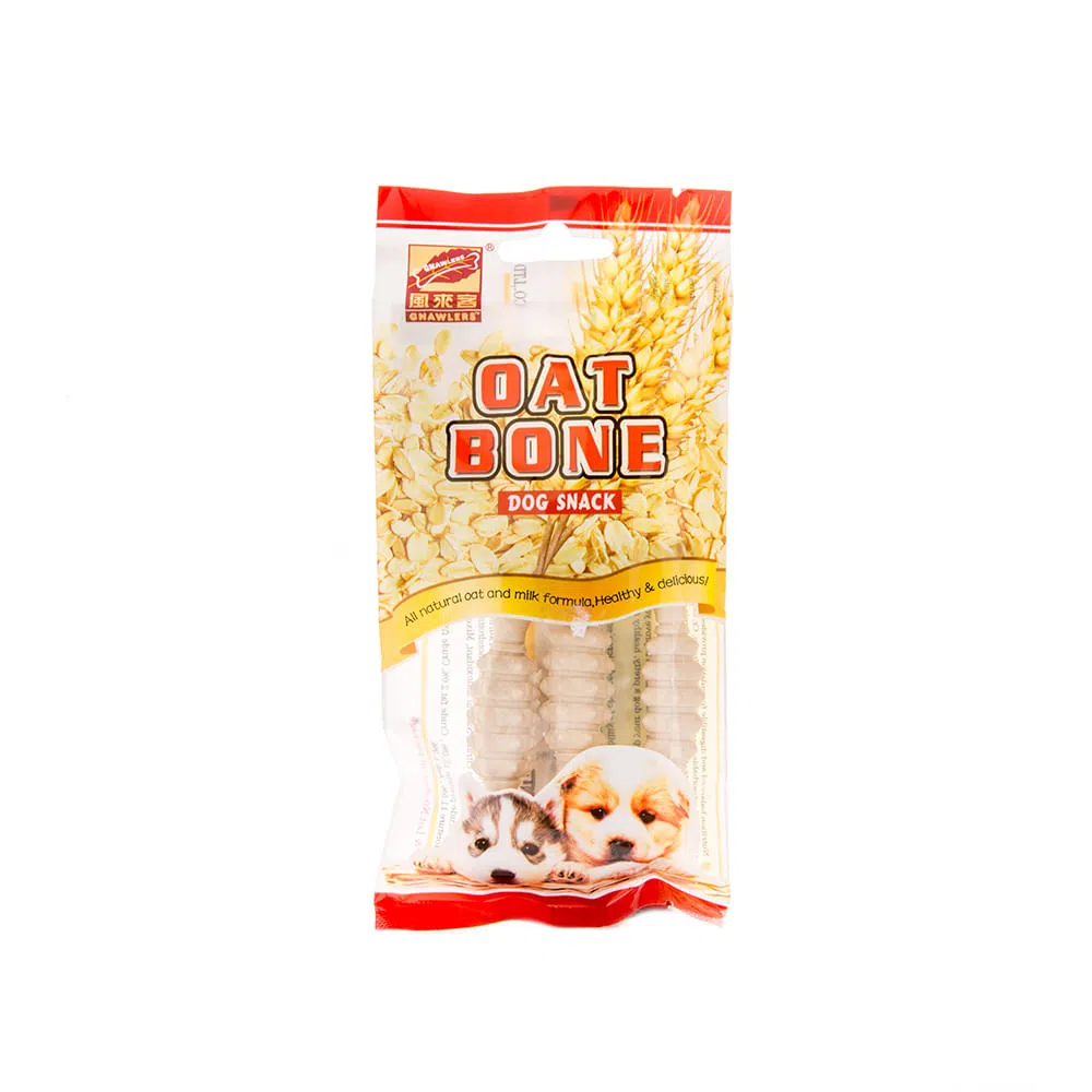 Snack Oat Bone x 3 Unidades Para Perro