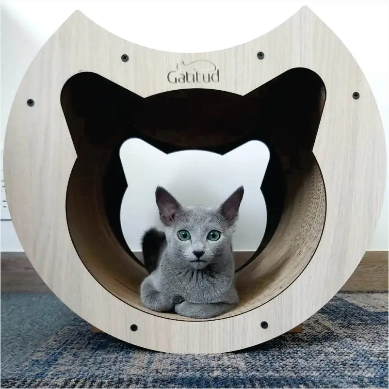 Tunel Rascador Grande Para Gato