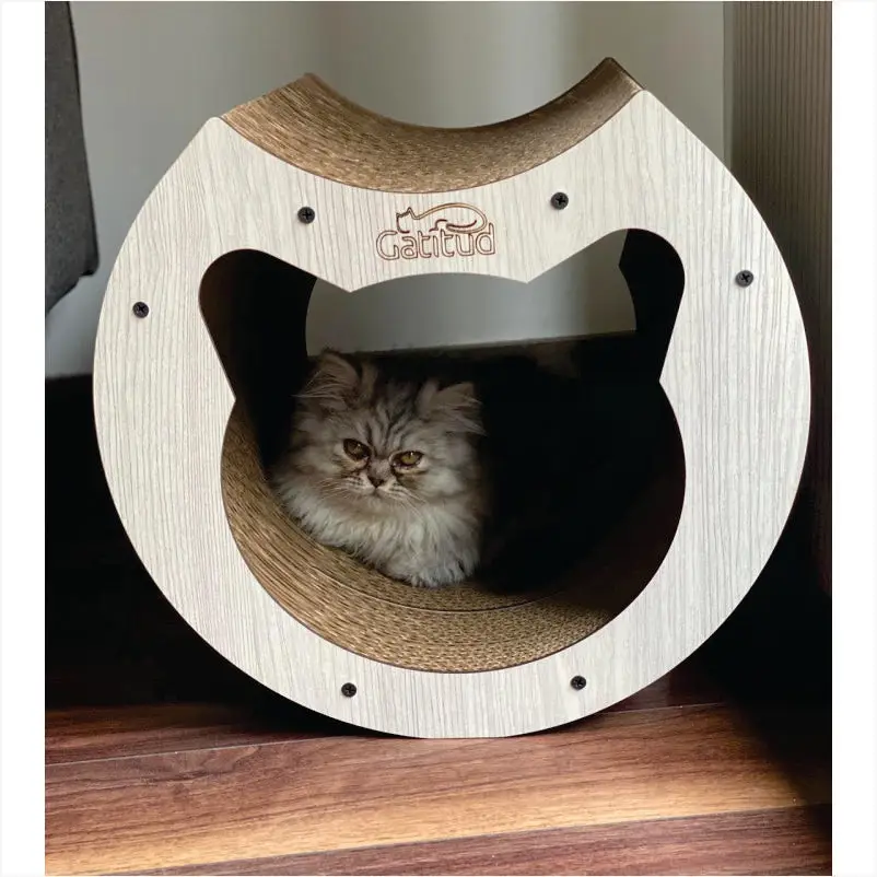 Tunel Rascador Grande Para Gato