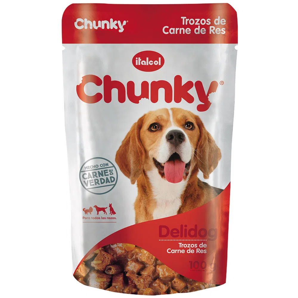 Alimento para perro -Chunky Delidog Res Alimento para perro -Chunky Delidog Res