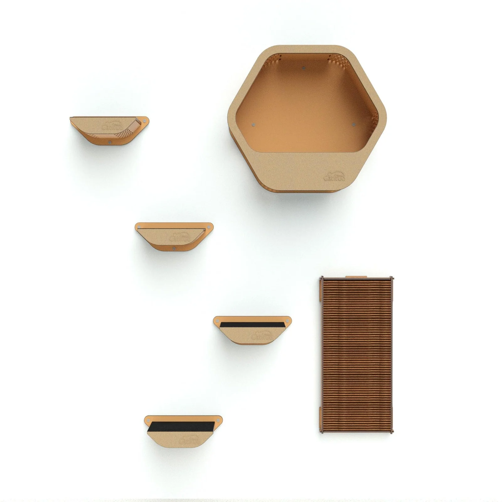 Gimnasio para gatos de pared A Petinos