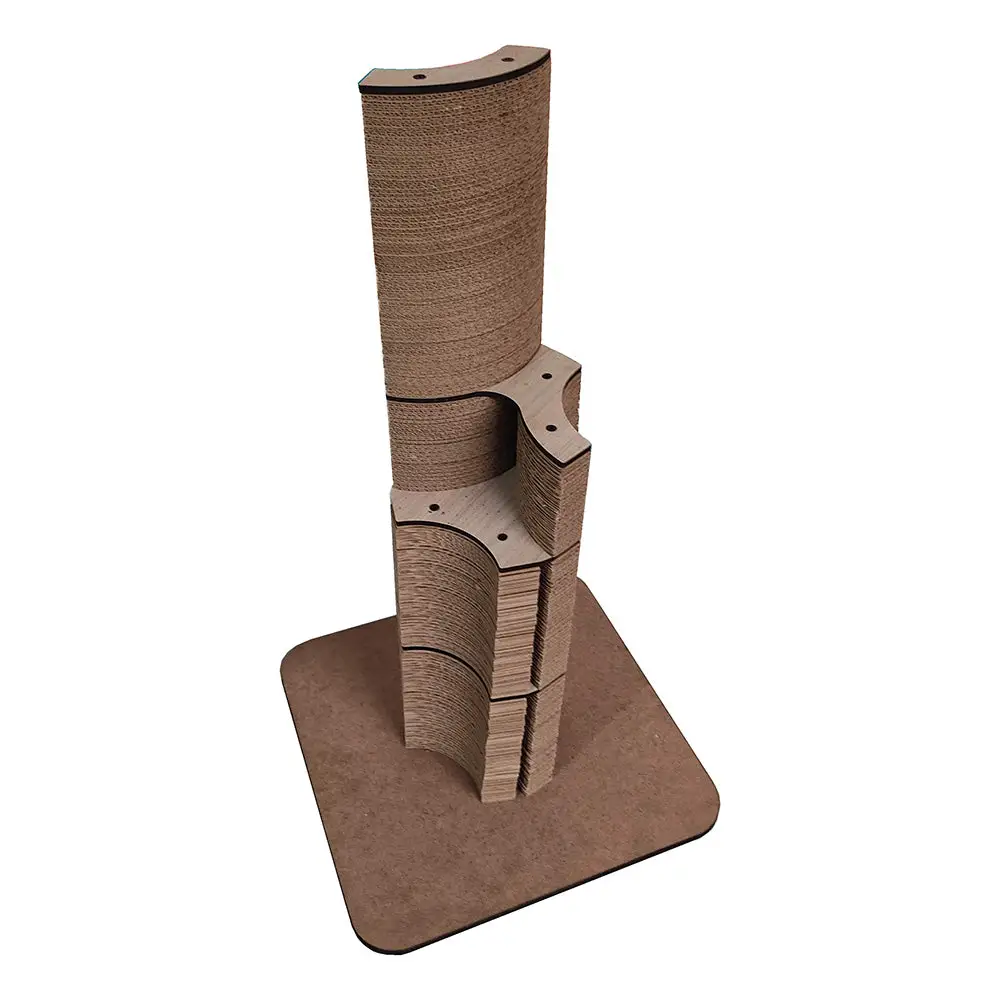 Rascador TORRE Tres cuerpos Redonda1