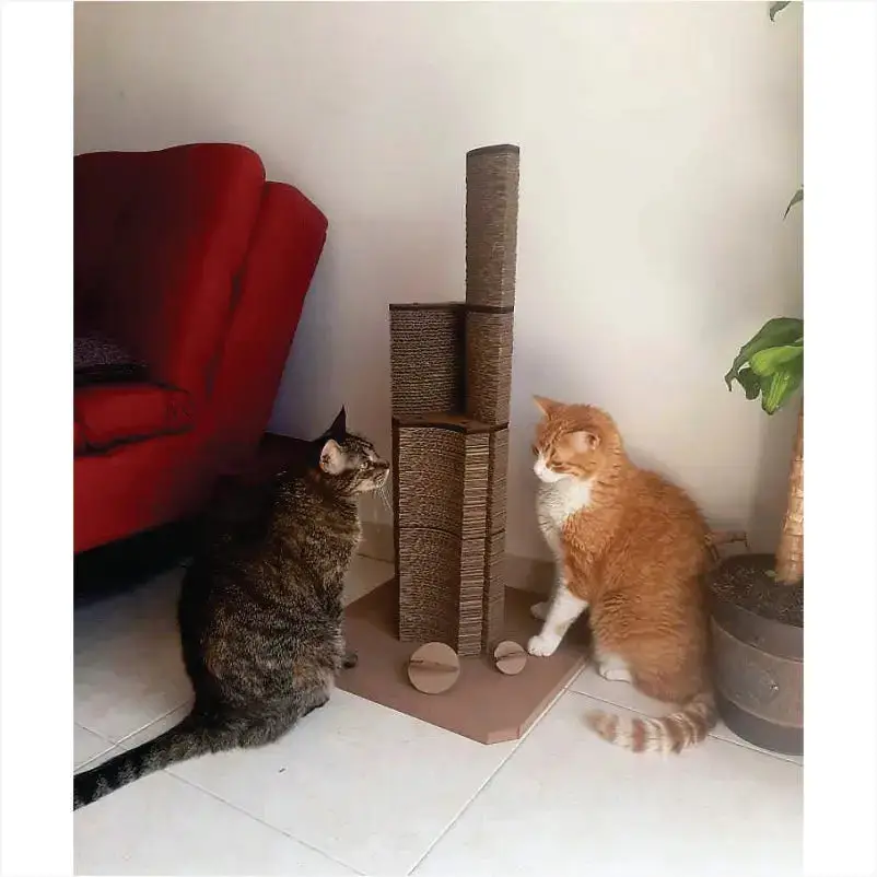 Rascador TORRE Tres cuerpos Redonda3 Rascador TORRE Tres cuerpos Redonda