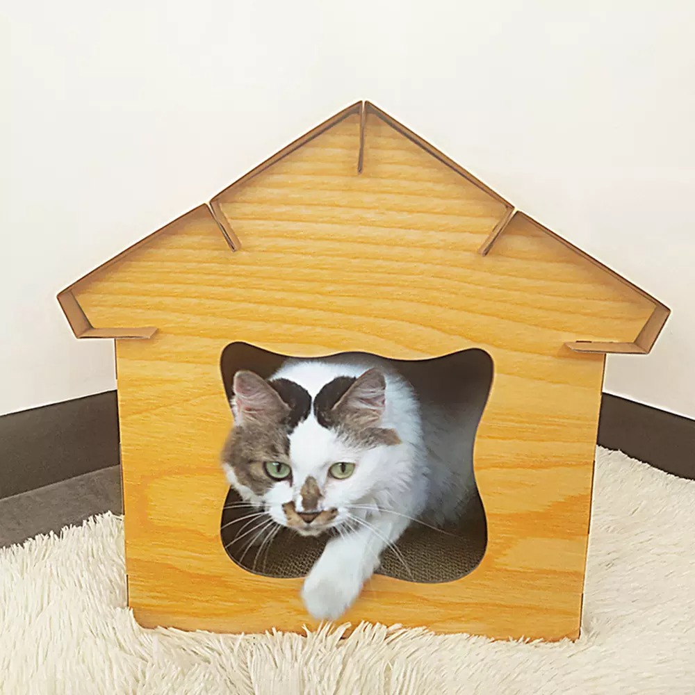 Casa Rascador Para Gato2 Casa Rascador Para Gato