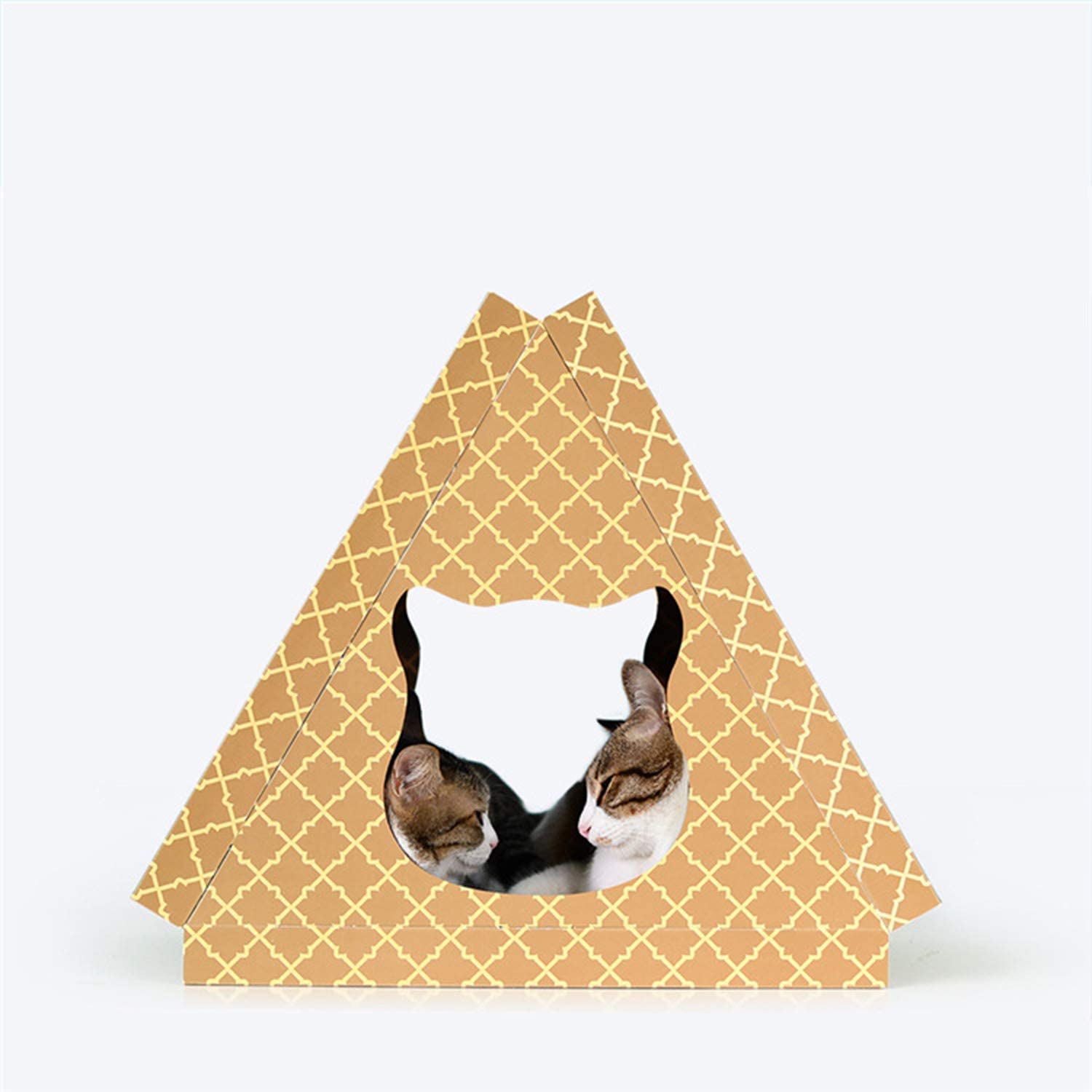 Rascador para Gato Con Diseño Triangular2
