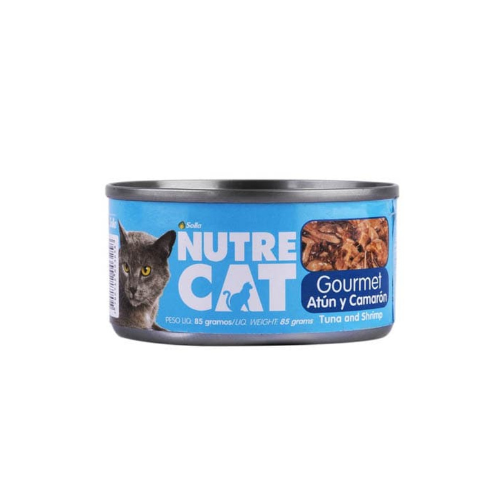 Nutre Cat Para Gatos Sabor Atún Y Camarón 85 GR