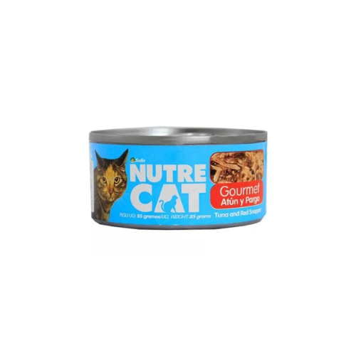 Nutre Cat Para Gatos Sabor Atún Y Pargo 85 GR