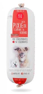 Ingredientes y composición Pixie carne al horno senior baja en grasa y proteína para perros mayores